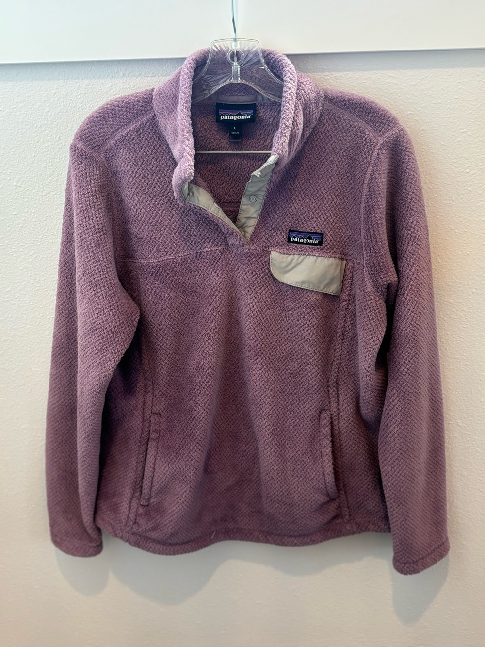 Patagonia pullover sweatshirt alpaca L